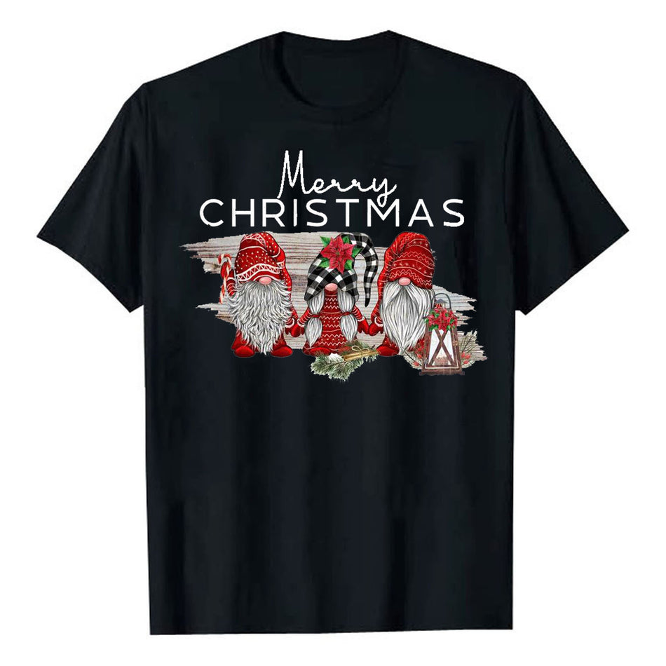 Christmas Printed T-Shirt - Men's & Women's Festive Graphic Tee