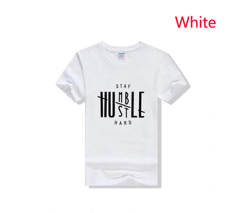 Stay Humble Hustle Hard Fashion T-Shirt - Men's Motivational Graphic Tee