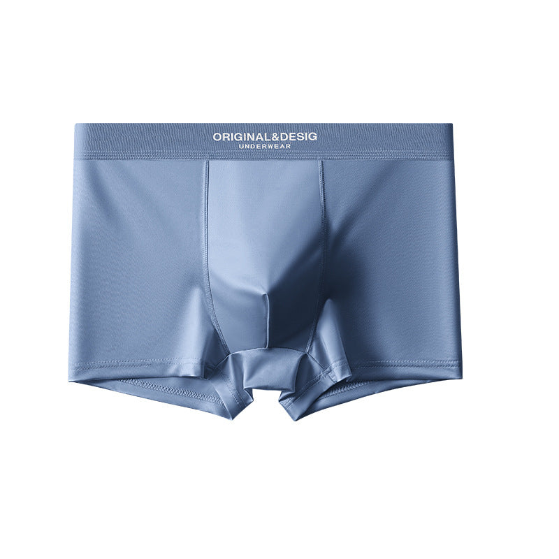 Men's Ice Silk Satin Boxers | Lightweight Breathable Summer Underwear Shorts