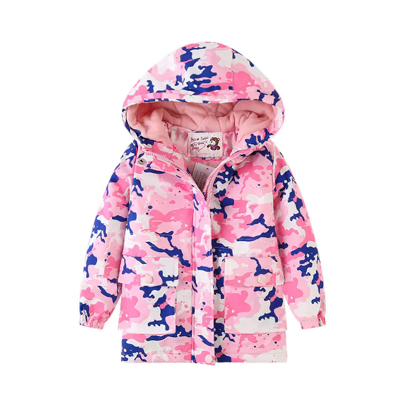 Big Kids' Plus Velvet Padded Jacket