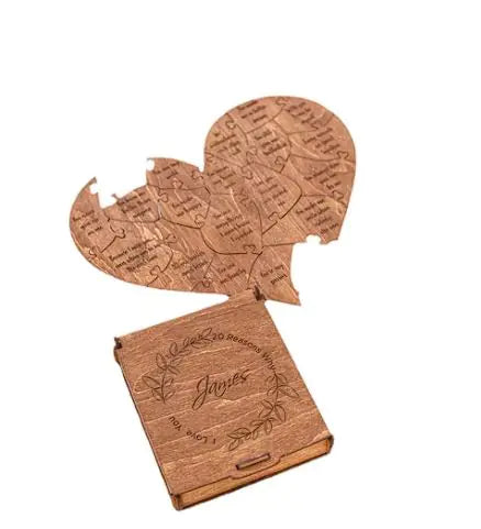 2024 Valentine's Day Wooden Love Puzzle